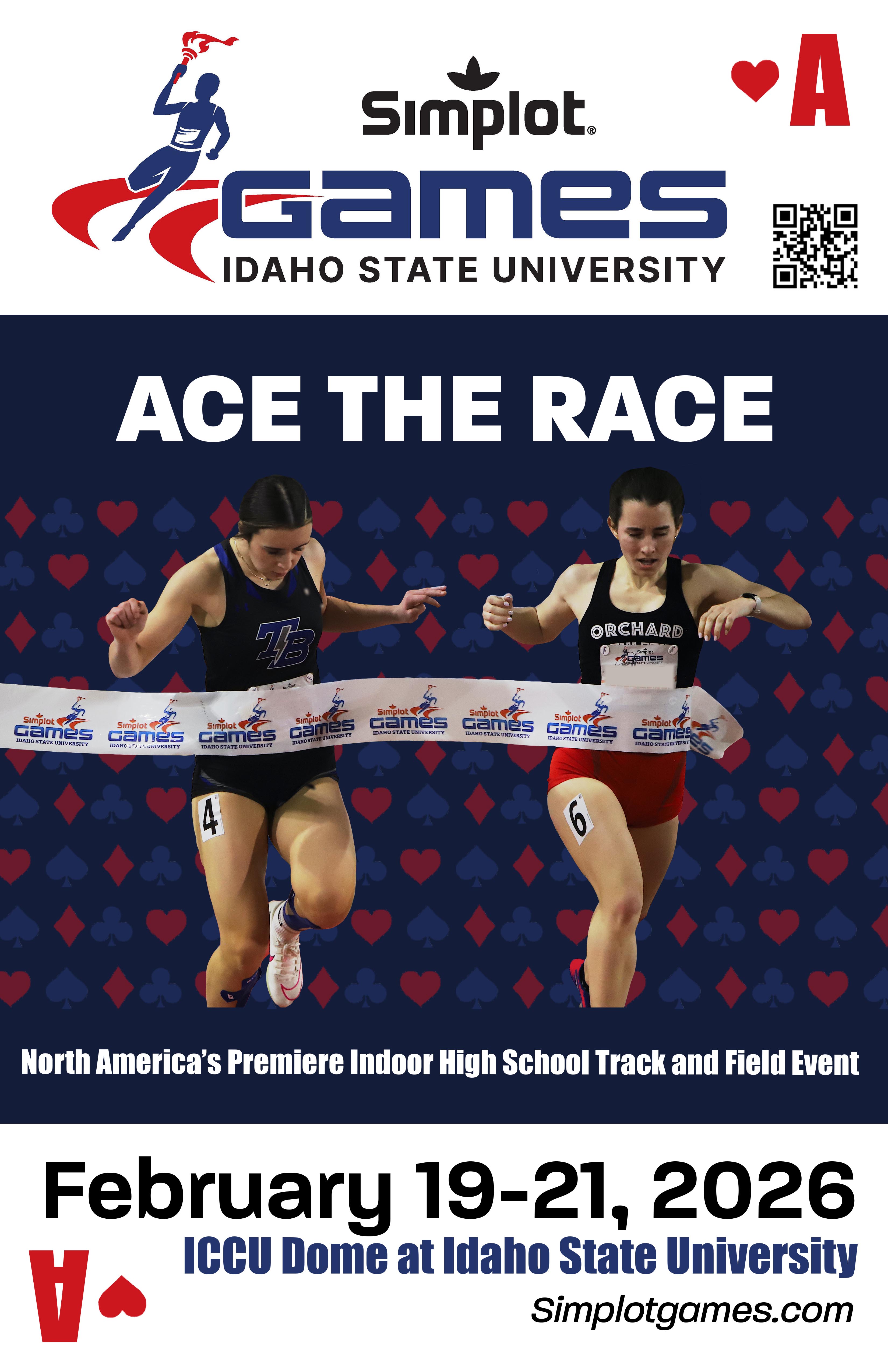 A poster about the simplot games event